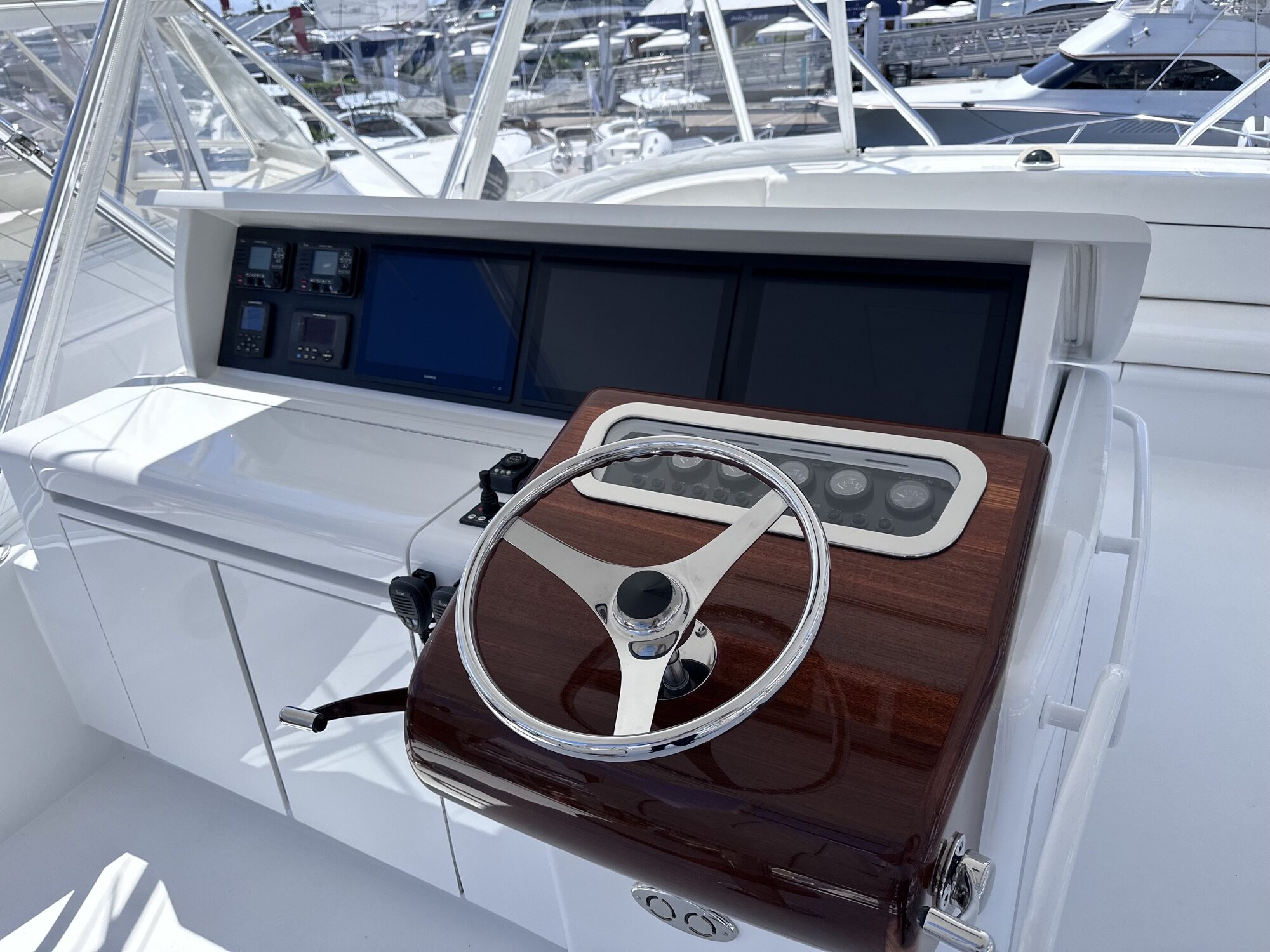 Viking 45 Open The Wroe Boat running offshore Hyannis Cape Cod